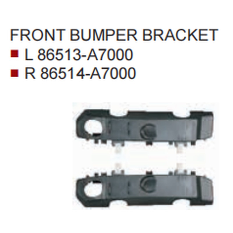 Bracket,Front Bumper KA0210052 for 起亚 Kia