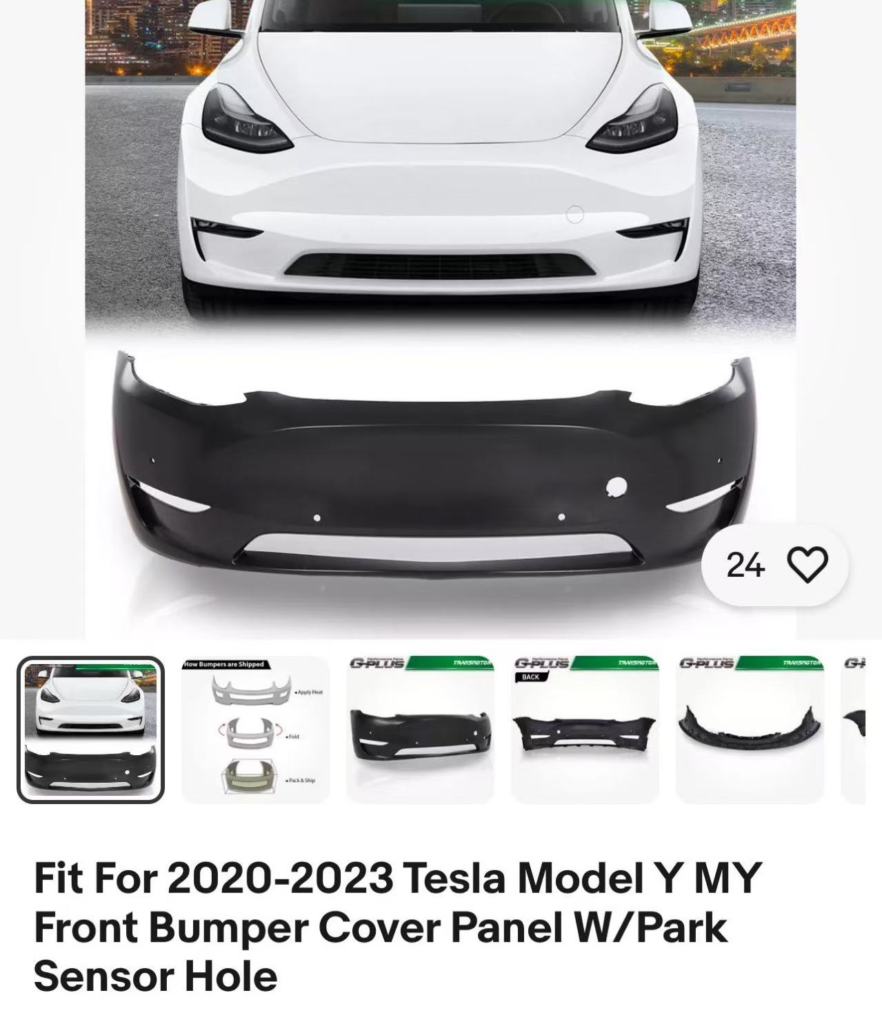 Front Bumper TS0040040J for 特斯拉 Tesla
