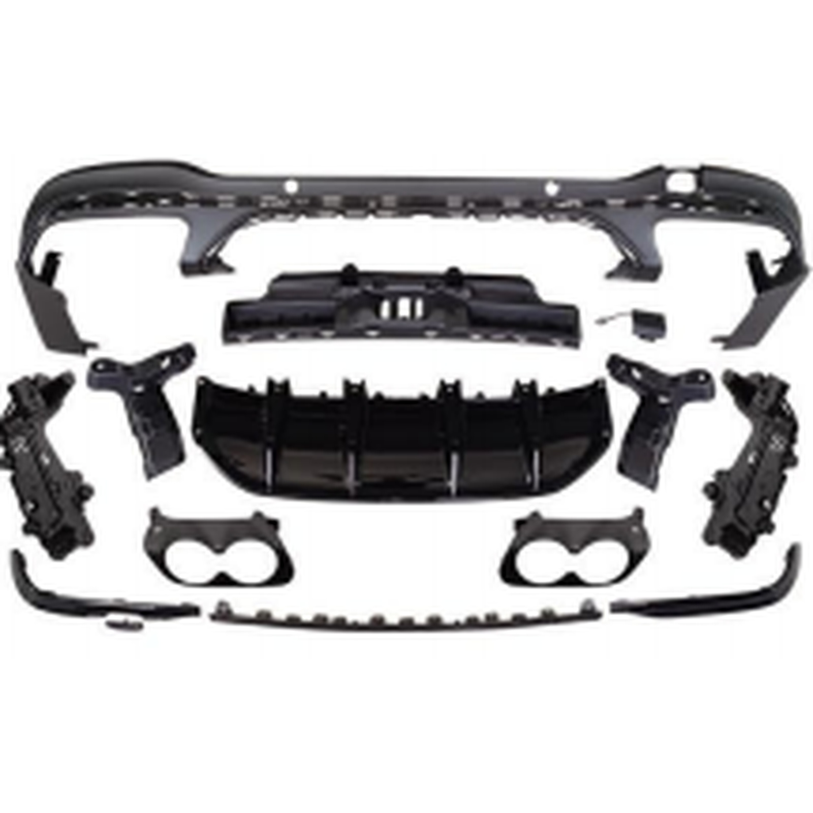 GLC43 Rear Diffuser/For AMG/Black MTP-X253-020 for BENZ