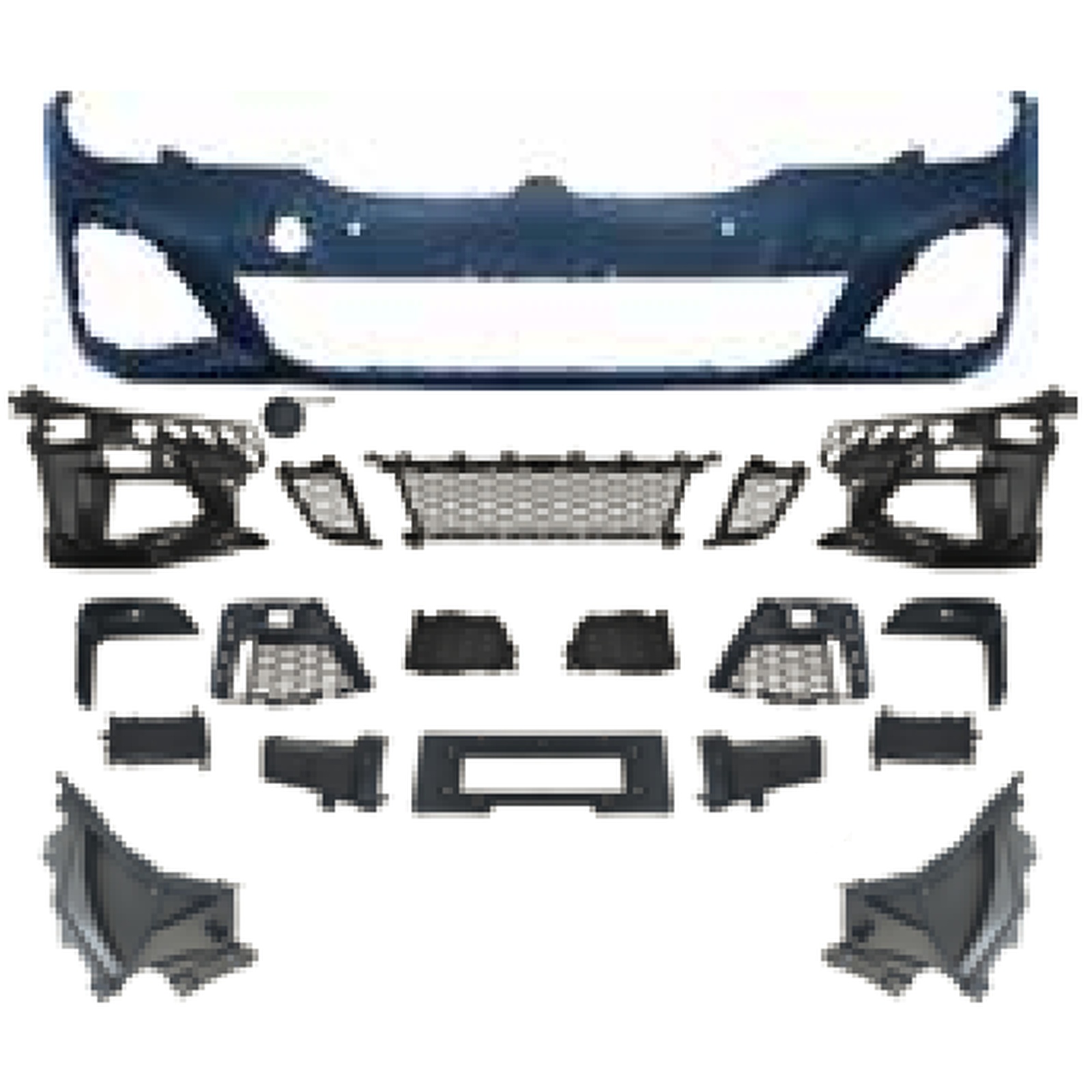 G20 M-Tech Front Bumper Assy MTP-G20-051 for BMW