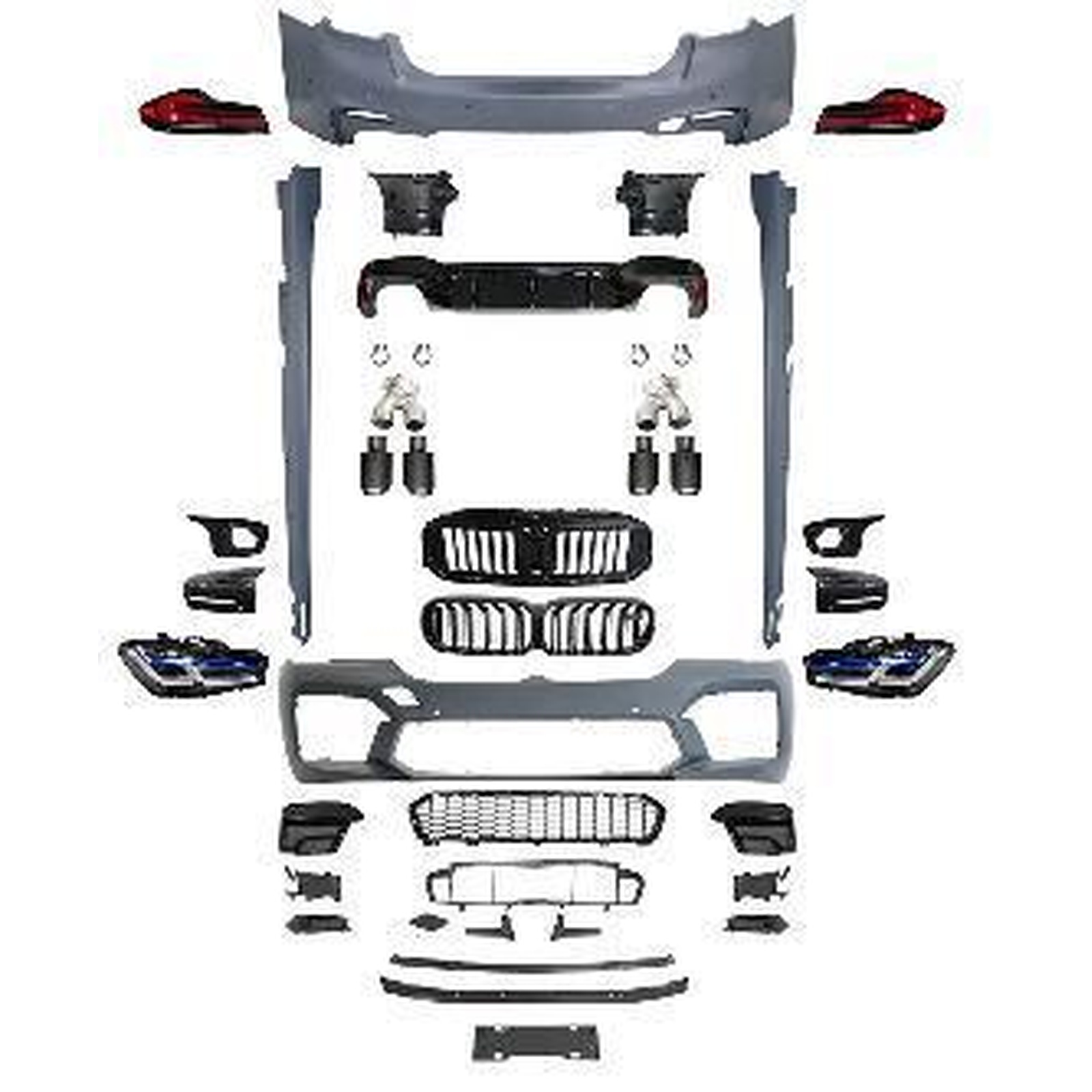 G30 upgrade to 21 M5 body kit complete MTP-G30-030 for BMW
