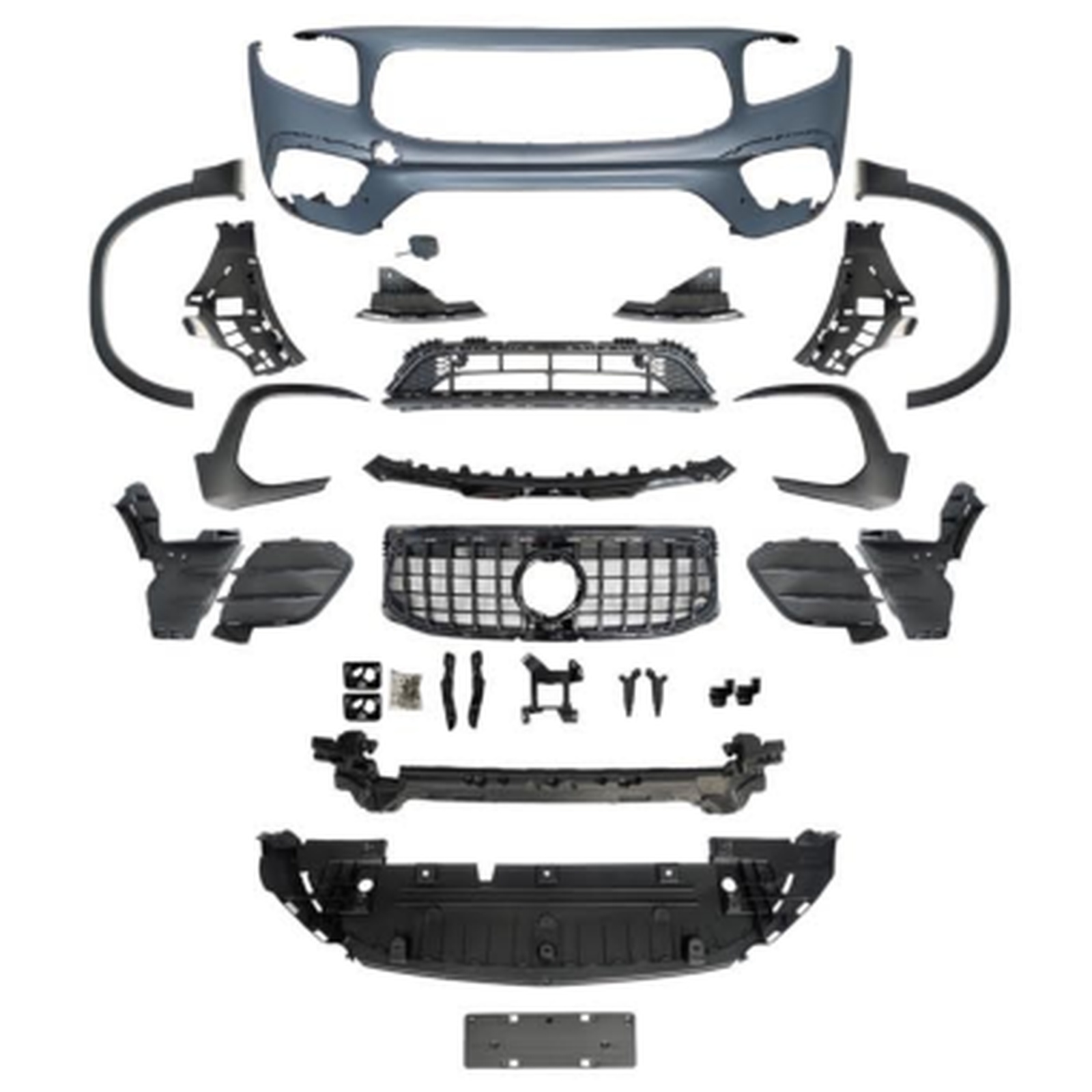 GLB35 Front Bumper With Grille/20+ MTP-X247-001 for BENZ
