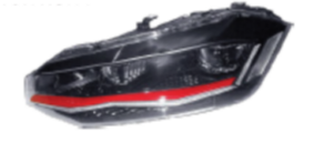 Head Lamps VG1670111 for 大众 Volkswagen