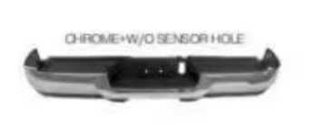 Rear Bumper DG3560190QOS for 道奇 Dodge
