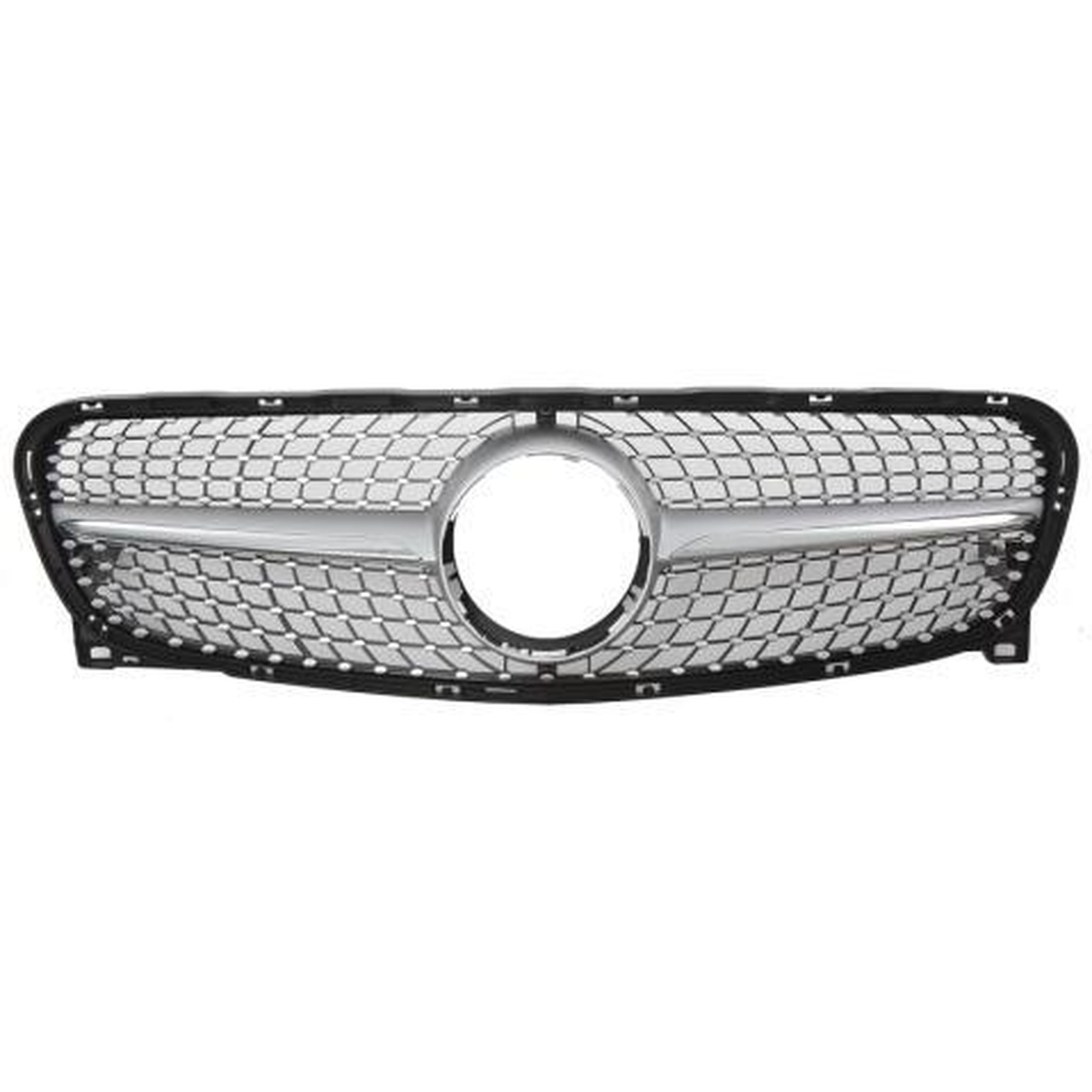 Diamond Grille Silver MTP-BZG-130 for BENZ