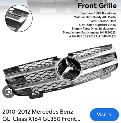 Grille BC0130070 for 梅赛德斯-奔驰 Mercedes-Benz