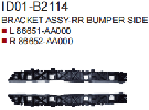 Bracket,Rear Bumper HN0220200C8 for 现代 Hyundai