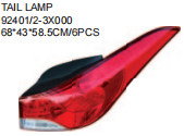 Tail Lamps HN0180171 for 现代 Hyundai