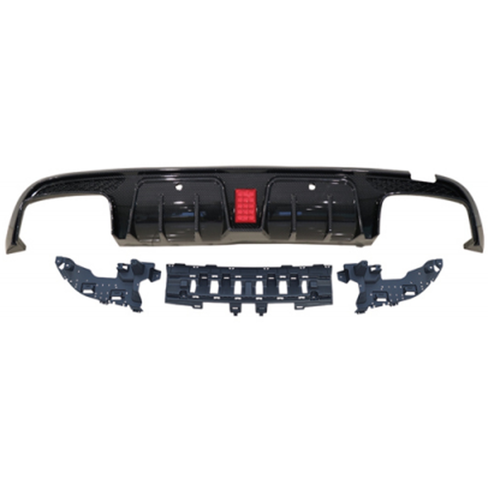 W205 Brabus Rear Diffuser/For AMG Sedan/       Carbon Look/ MTP-W205-028 for BENZ