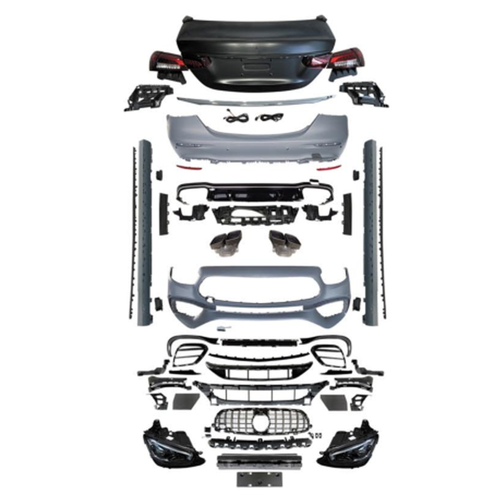 21E63 Full Set Bodykit For 17-20 E-Class MTP-W213-035 for BENZ