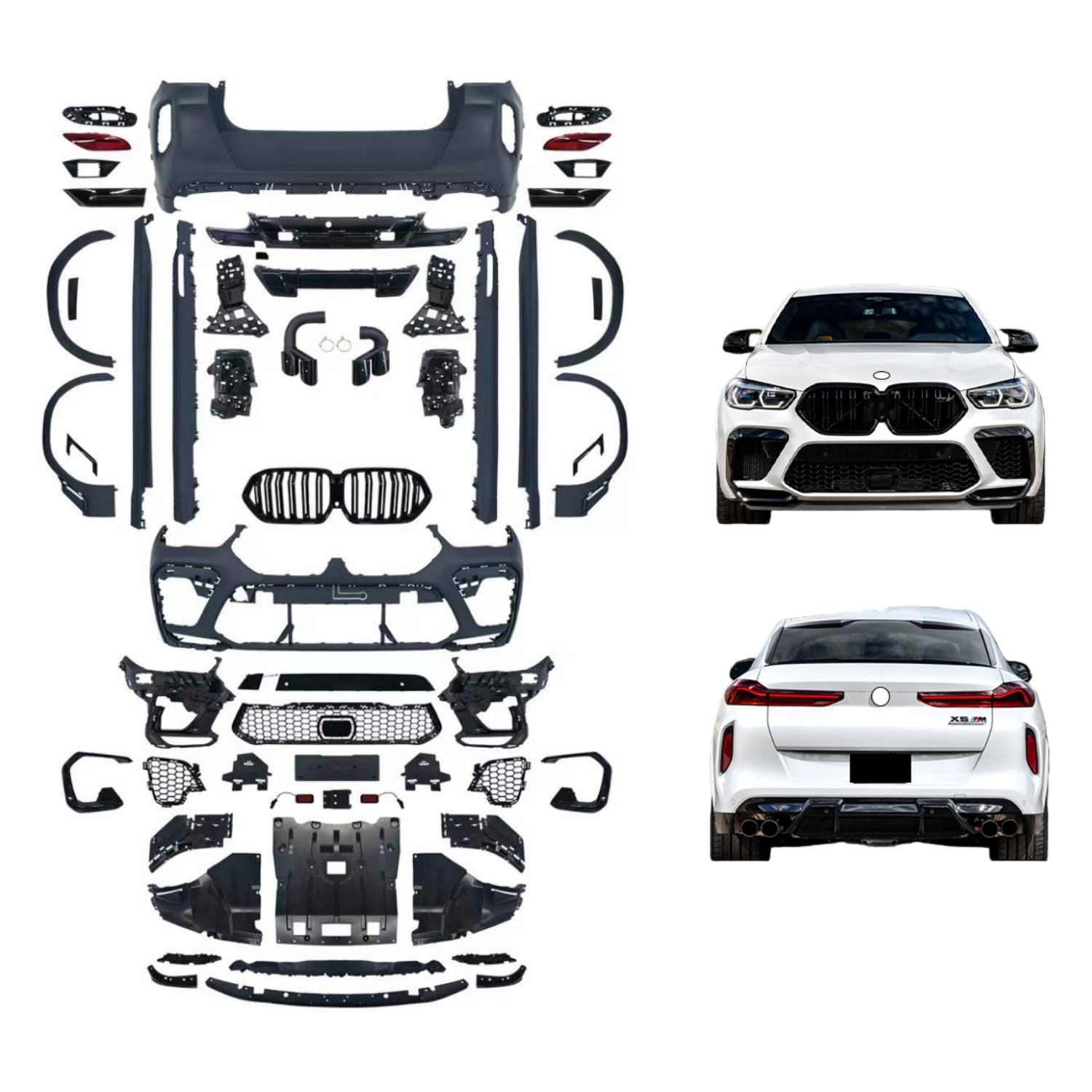G06 X6M Bodykits Use For Sport Car MTP-G06-012 for BMW