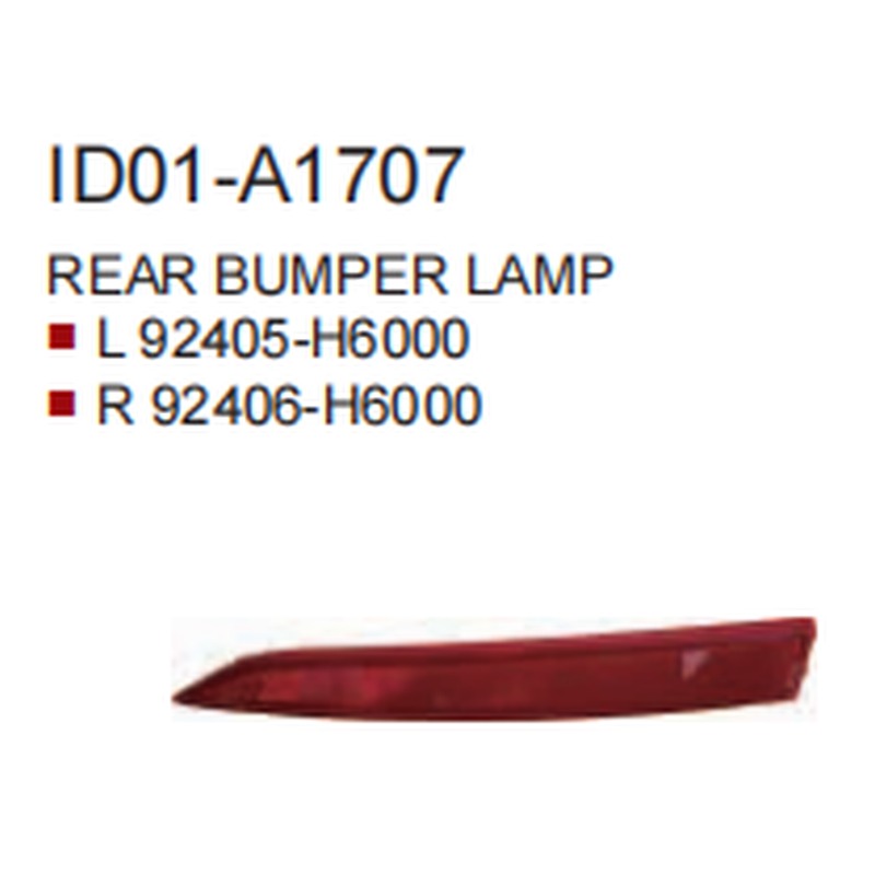 Rear bumper lamp HN0061242 for 现代 Hyundai