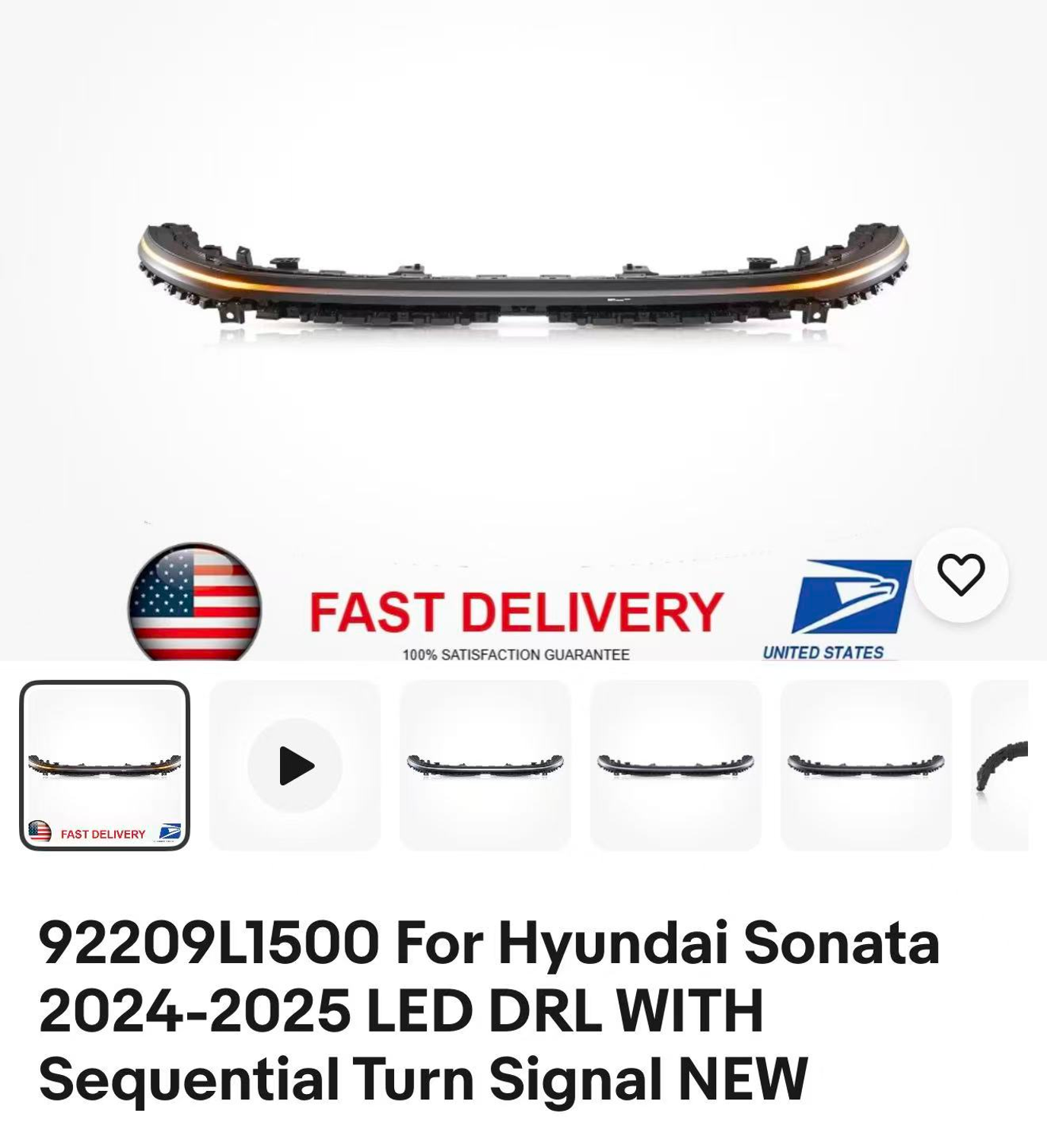 Daytime Runing Light HN0850600Y for 现代 Hyundai