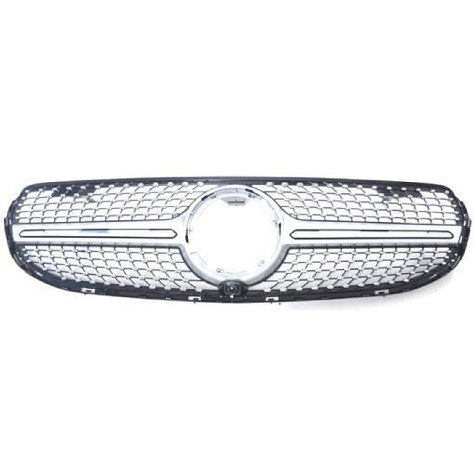 Diamond Grille Silver Normal Type MTP-BZG-152 for BENZ