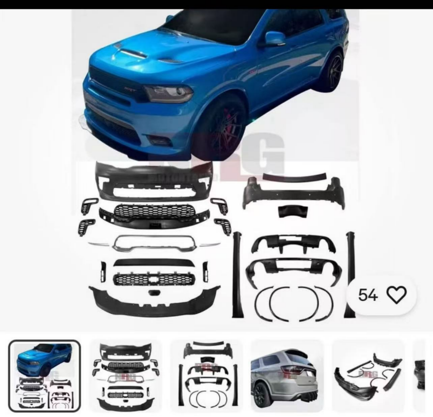 Bumper set complete DG0151220 for 道奇 Dodge
