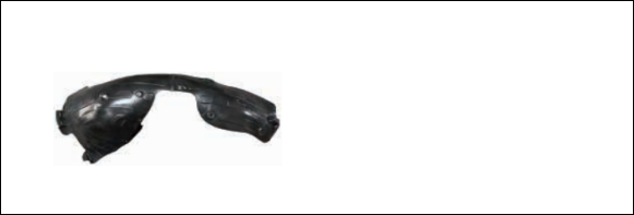 Mud Guard HN0720811F1 for 现代 Hyundai