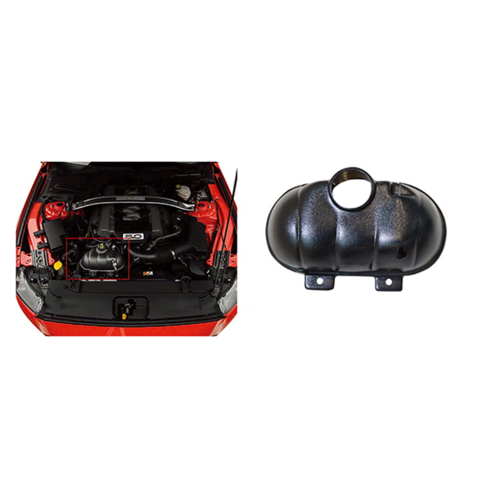 Coolant Reservoir Tank Cover MTP-MUST-044 for FORD