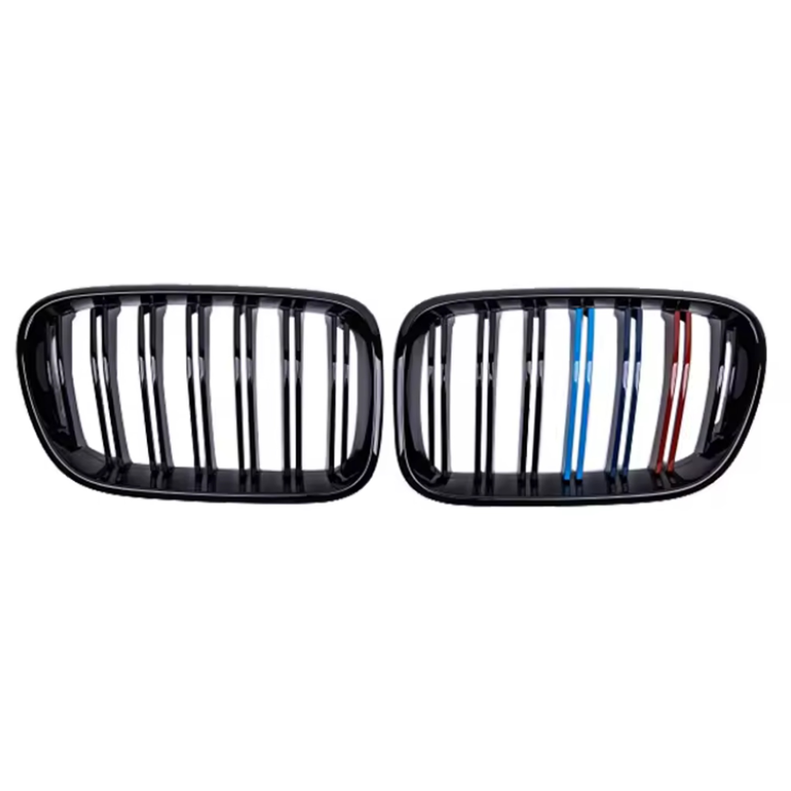 Gloss black/M color/double/Grille MTP-BMG-443 for BMW