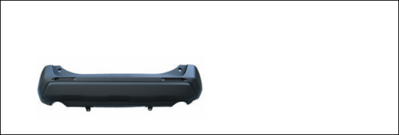 Rear Bumper TY1300190US for 丰田 Toyota