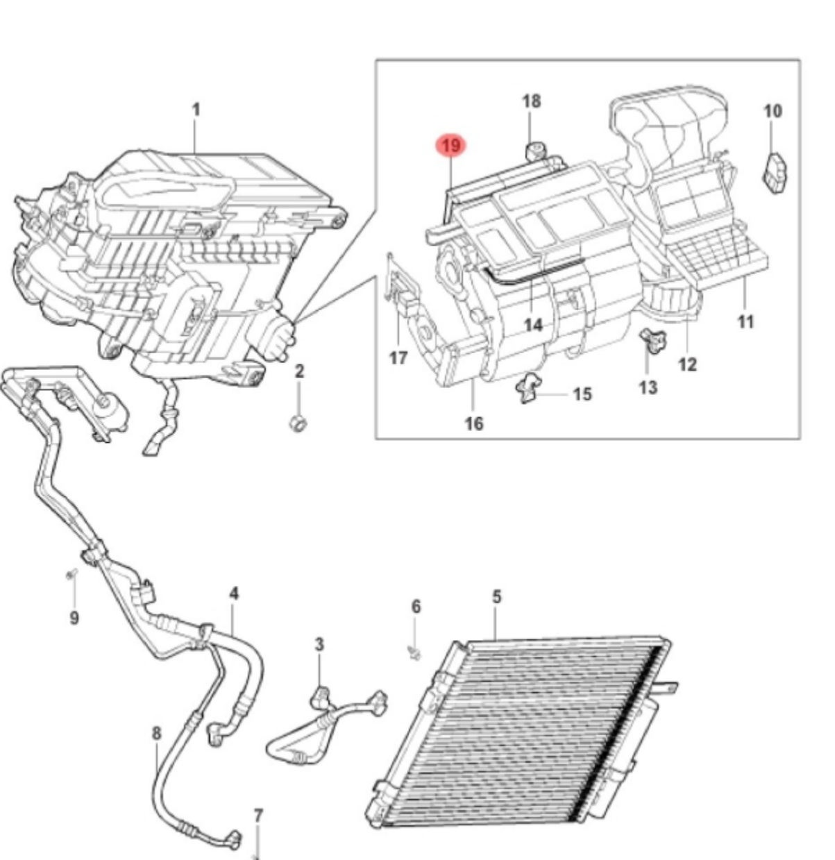 Air filter CA0013160i for 长安