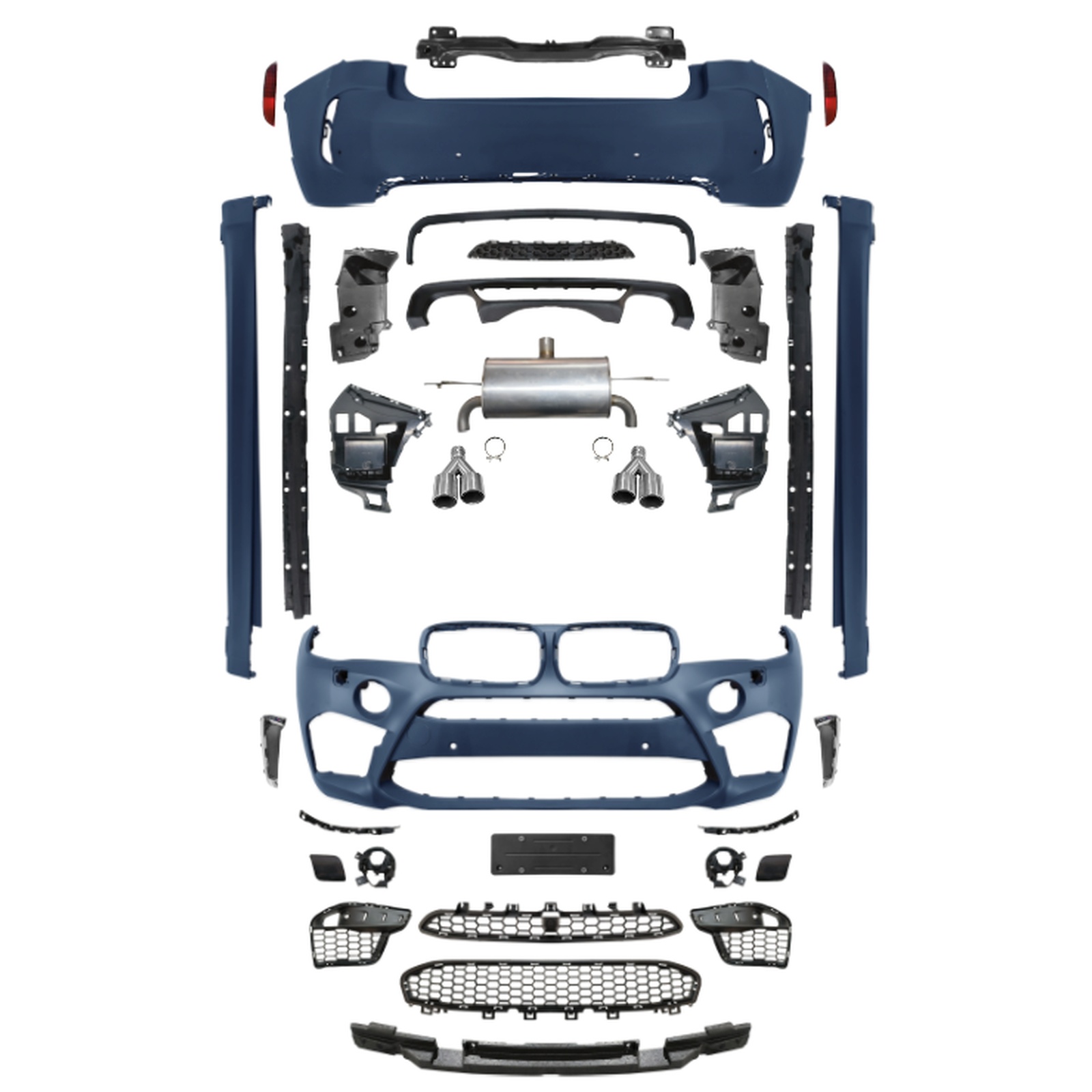 X6M Bodykits MTP-F16-013 for BMW