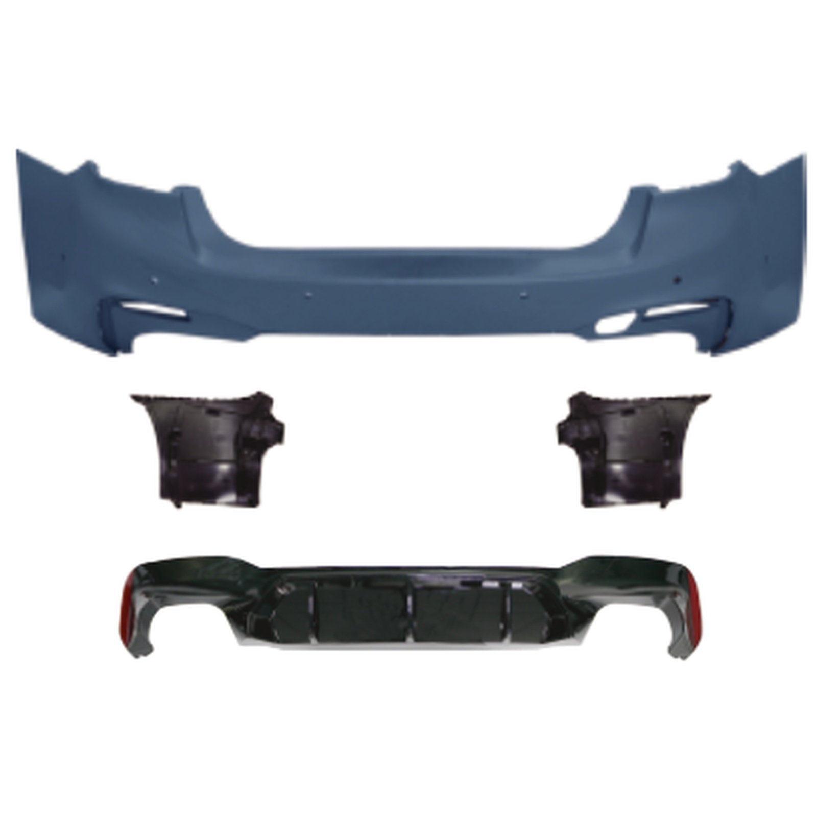 G30 M5 Rear Bumper Assy MTP-G30-091 for BMW