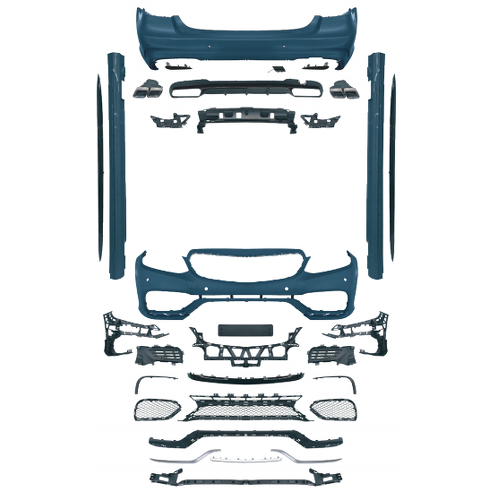 E63 Bodykits (Narrow Body) MTP-W212-003 for BENZ