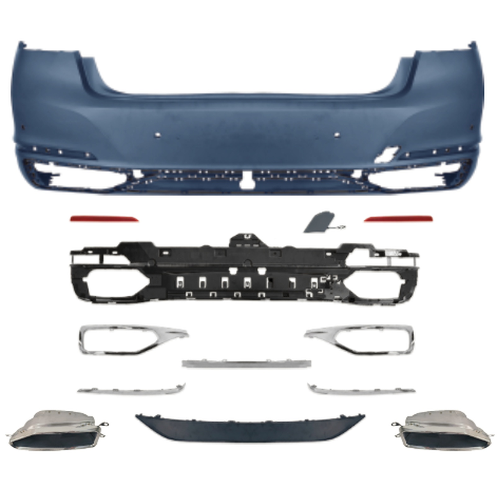 Classic Rear Bumper Assy MTP-G11-028 for BMW
