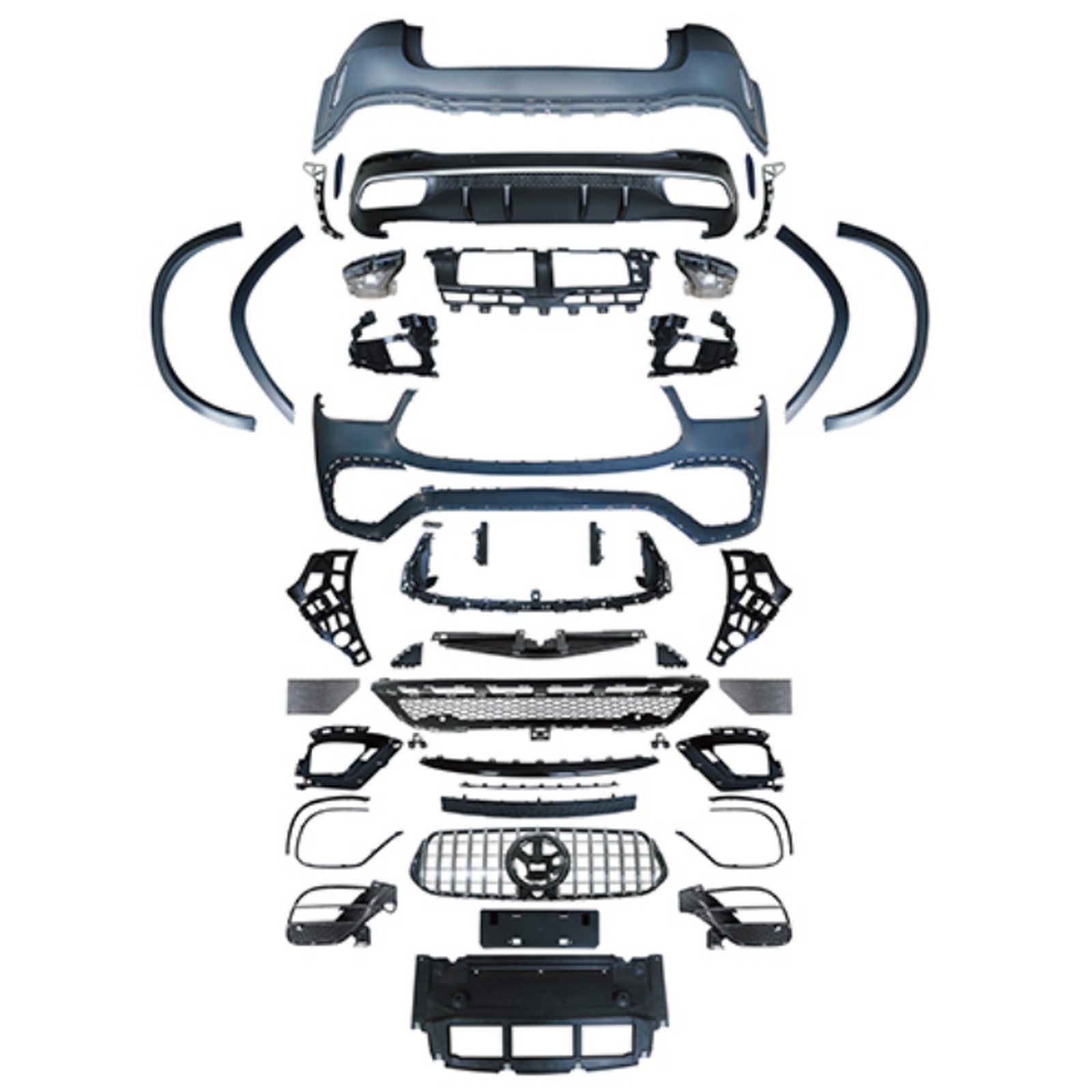 GLE63 AMG Body Kit For Normal MTP-W167-001 for BENZ