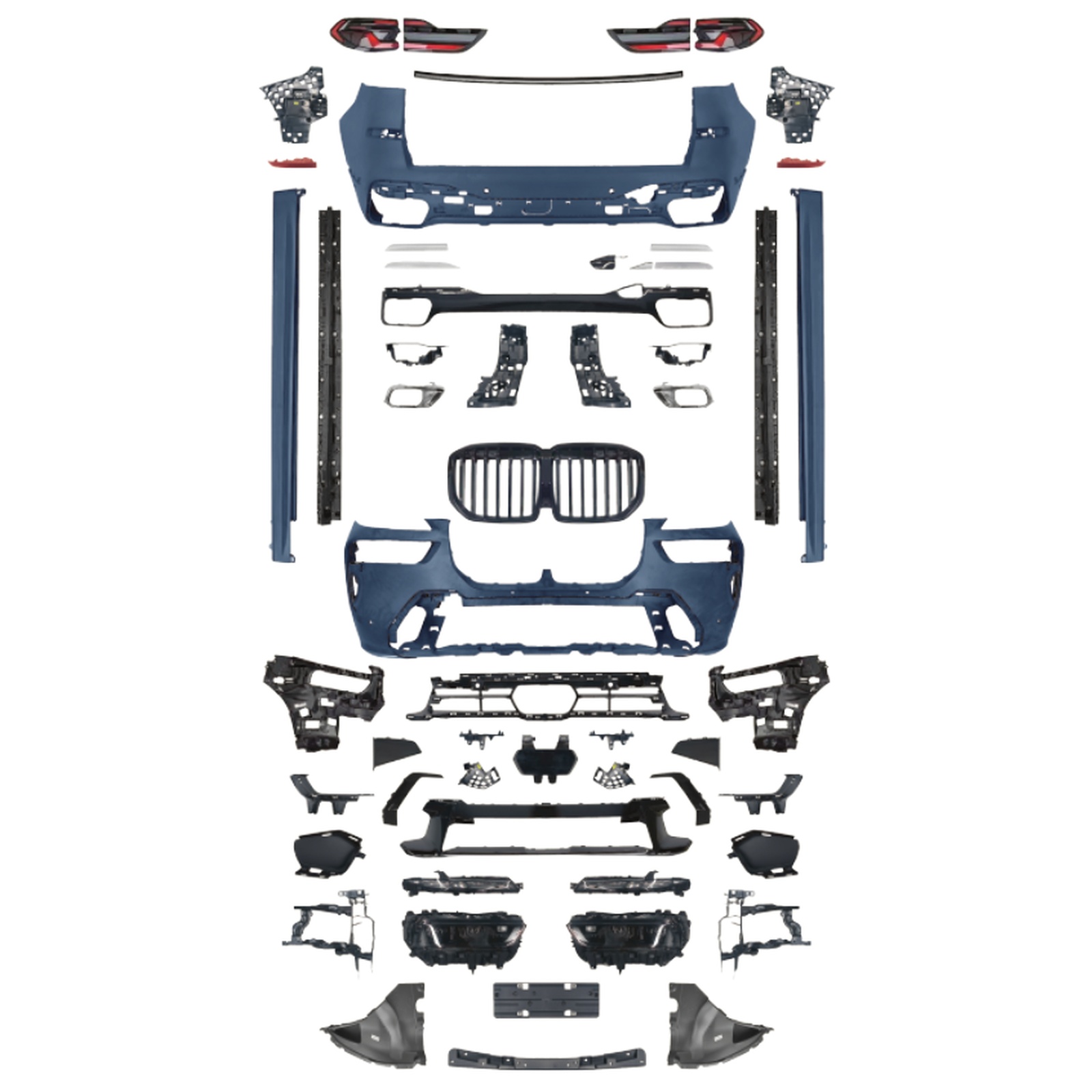 M-Tech 2023+ Old To New Bodykits MTP-G07-023 for BMW