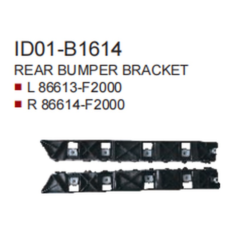 Bracket,Rear Bumper HN0200202 for 现代 Hyundai