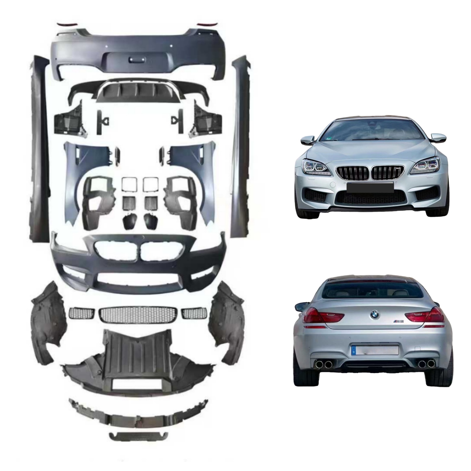 F06 M6 Bodykit for 2011+ Grand Coupe MTP-F06-002 for BMW