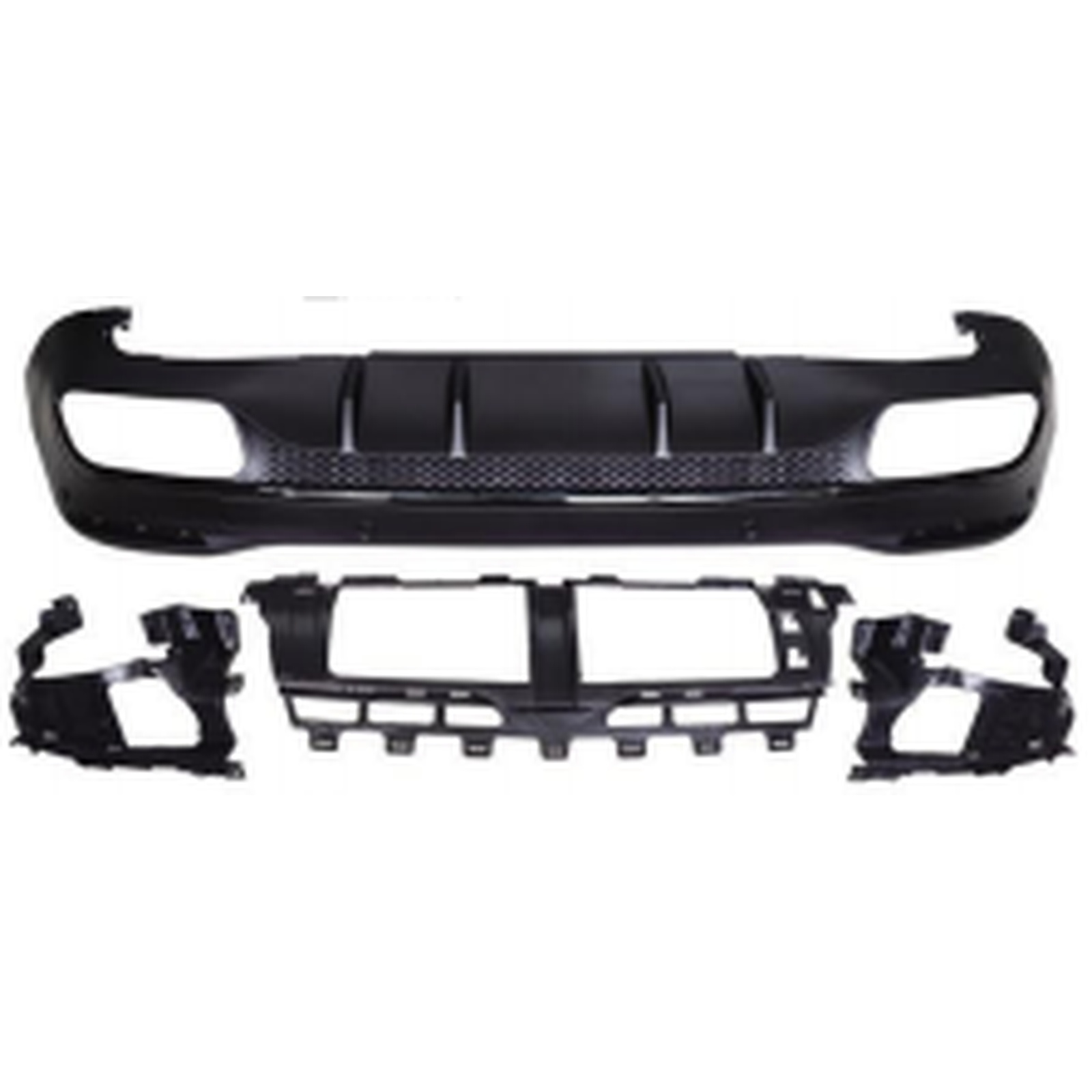 GLE63 Rear Diffuser/For AMG/Black/ MTP-W167-012 for BENZ
