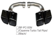Cayenne Turbo Tail Pipe/Black MTP-POR-006 for PORSCHE