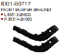 Bracket,Front Bumper HN0180050Ⅰ for 现代 Hyundai