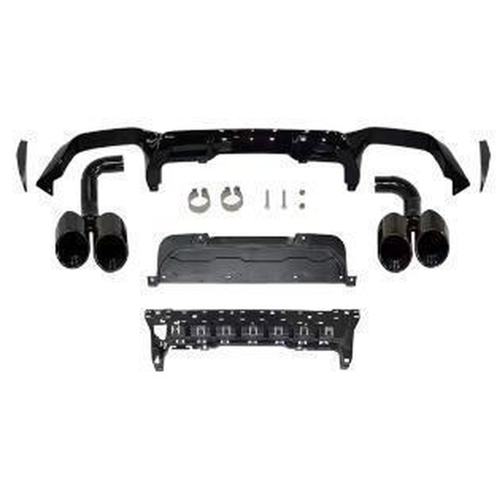 Rear diffuser MTP-G02-007 for BMW