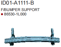 Reinforcement Bars HN0020610 for 现代 Hyundai