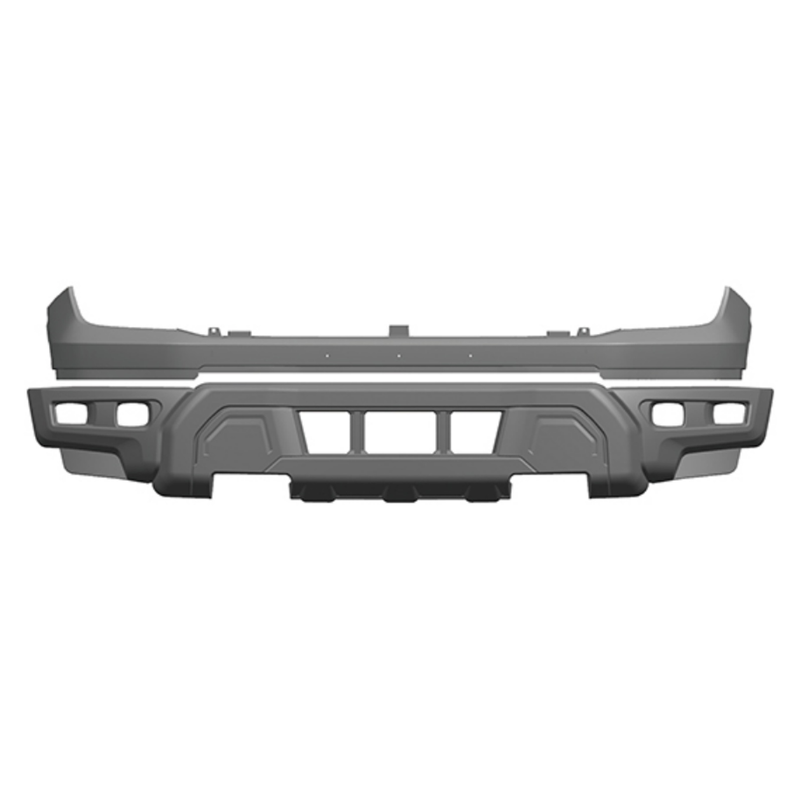 F-150 Raptor R Style Front Bumper For Ranger 23+ MTP-RNG-006 for FORD
