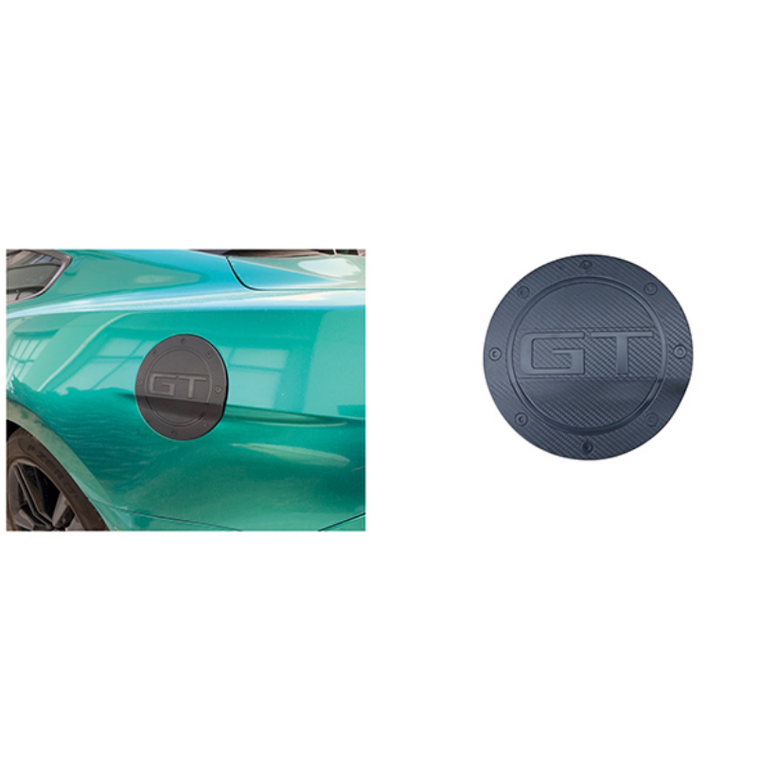 GT Fuel Tank Cover MTP-MUST-058 for FORD