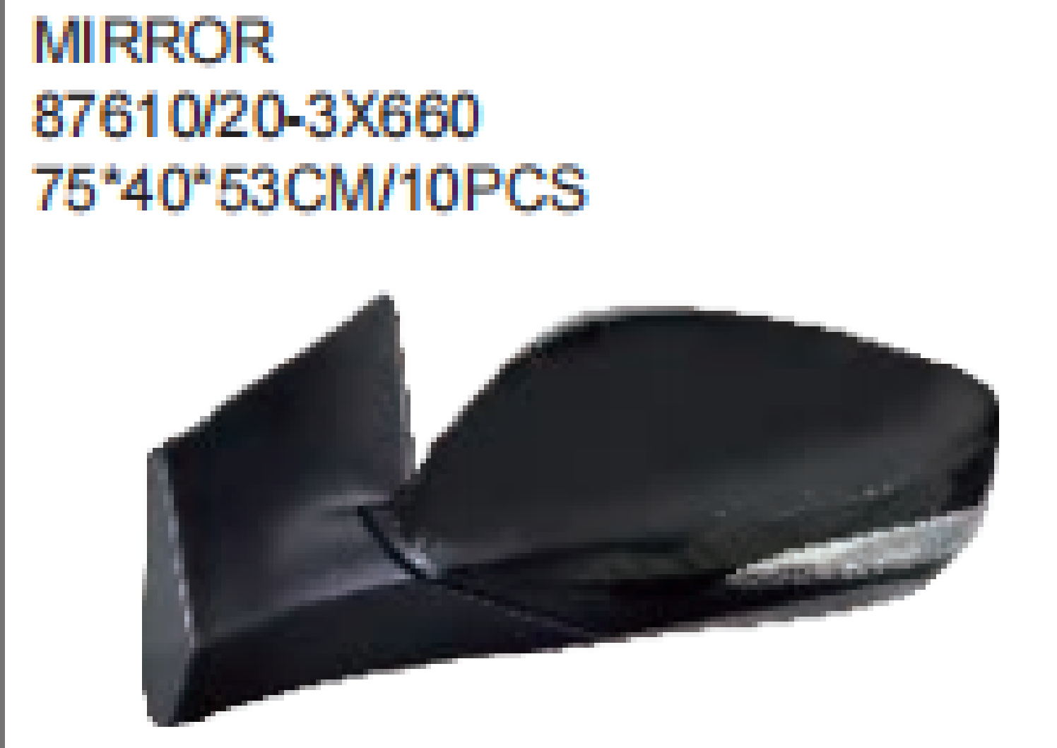 Side Mirrors HN0190272P for 现代 Hyundai