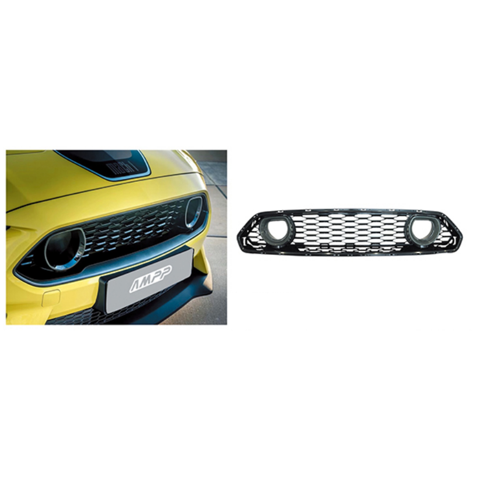 Mach1 Style Grille/18-22 MTP-MUST-110 for FORD