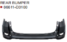 Rear Bumper HN0910190R1 for 现代 Hyundai