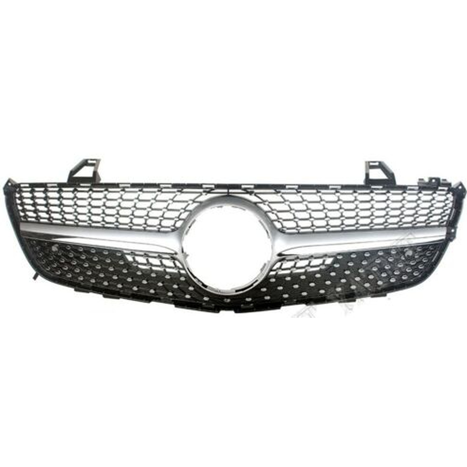 Diamond Grille Silver MTP-BZG-124 for BENZ