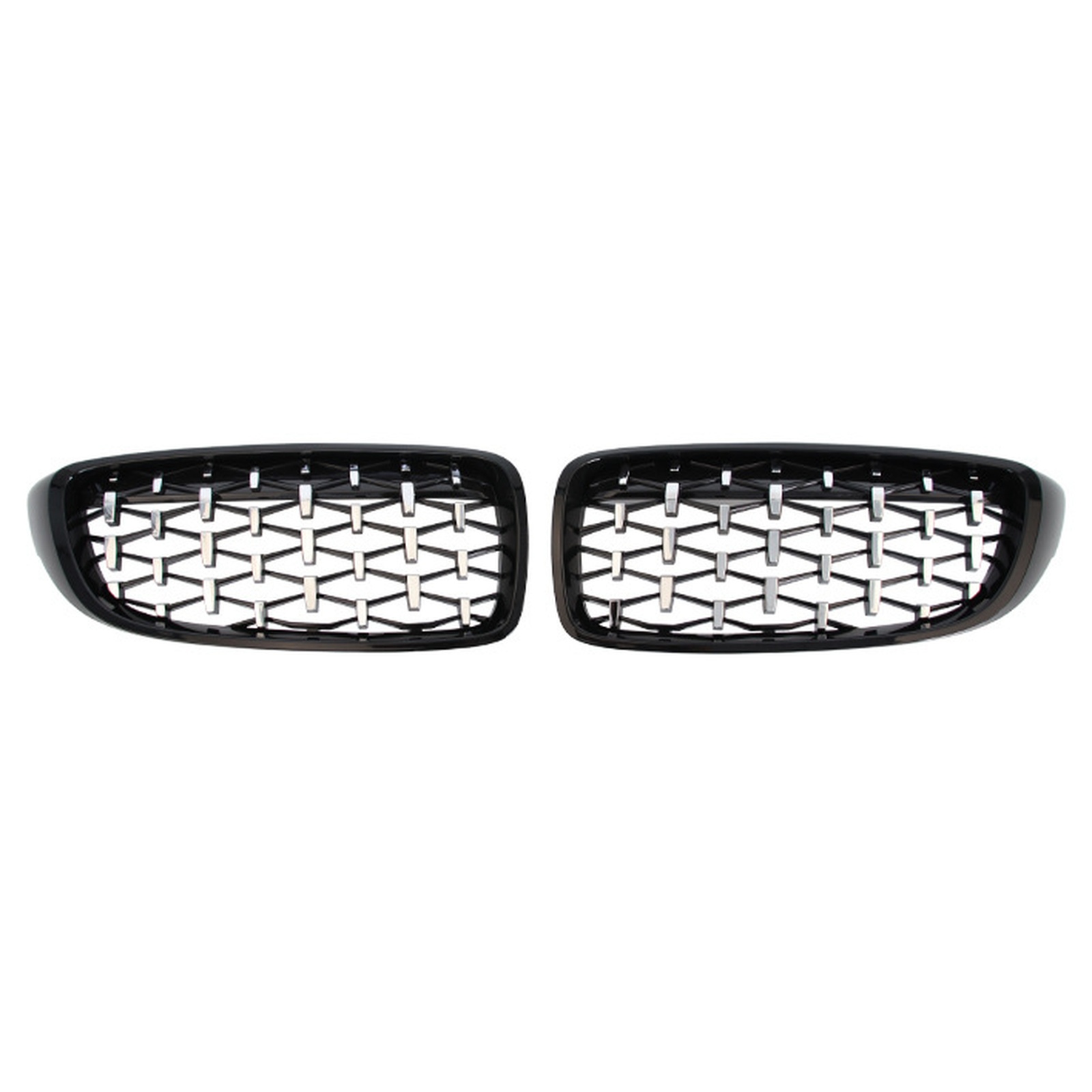 Diamond Chrome Black grille MTP-BMG-417 for BMW