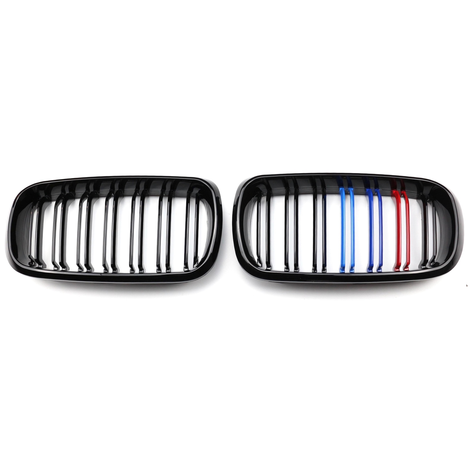 Gloss black/M color/double Grille MTP-BMG-289 for BMW