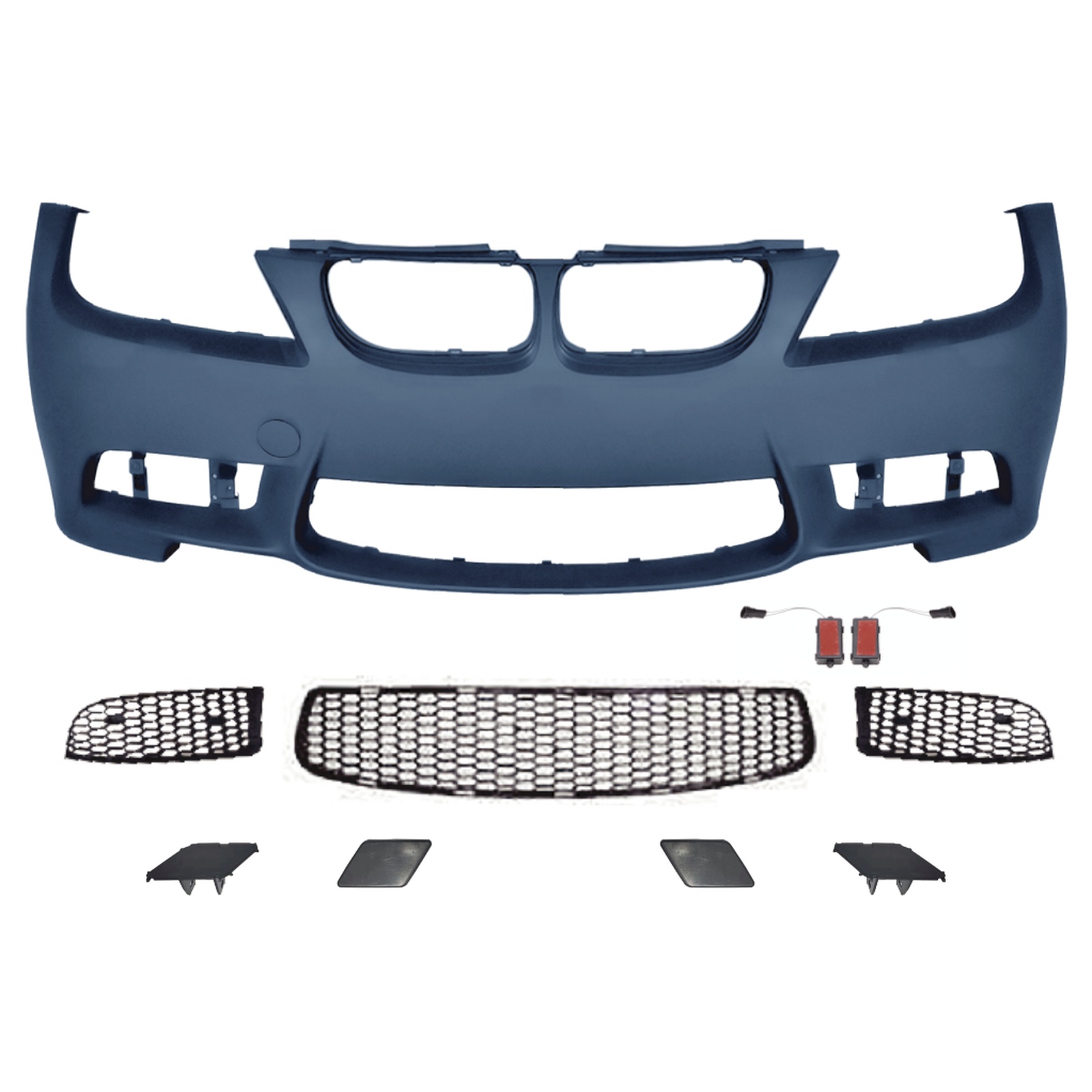 E90 M3 Front Bumper Assy Without fog lamp hole MTP-E90-005 for BMW