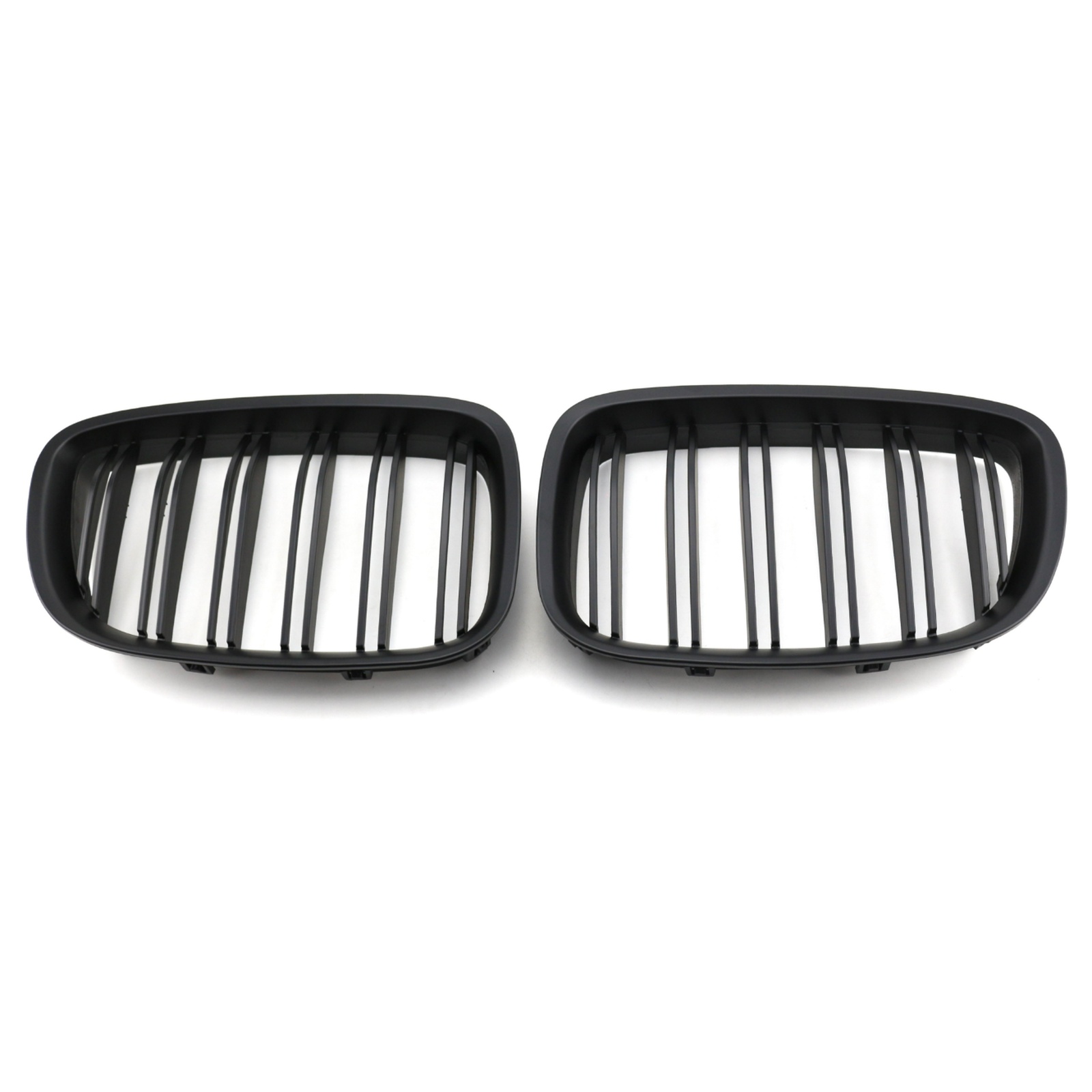 Matte black/double/Grille MTP-BMG-136 for BMW