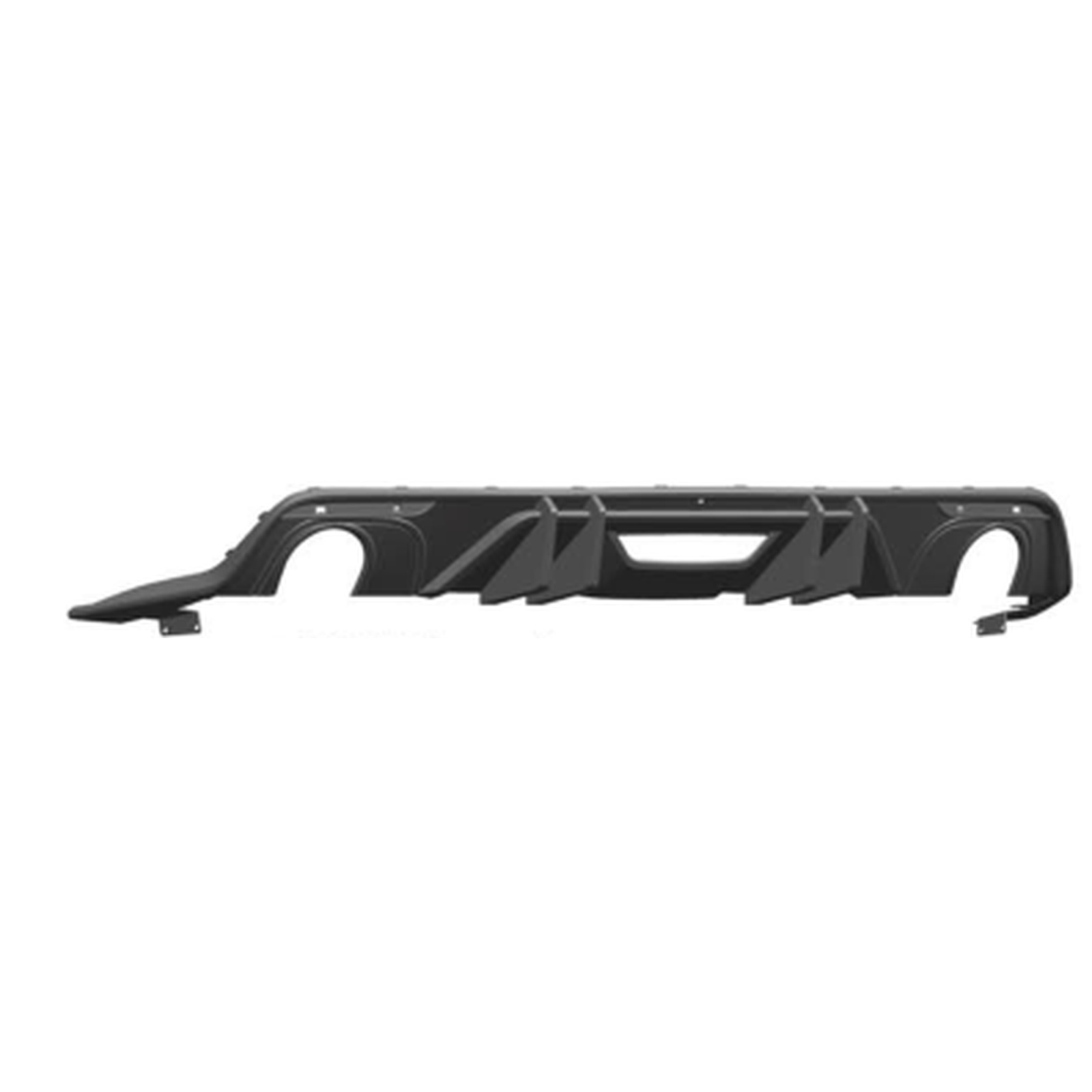 AMPP Competition Rear Diffuser Single Outlet MTP-MUST-098-1 for FORD