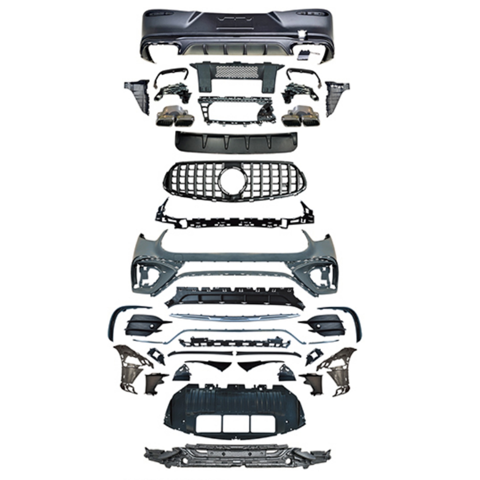 GLC63 Coupe AMG Bodykit For AMG-Line MTP-C254-001 for BENZ