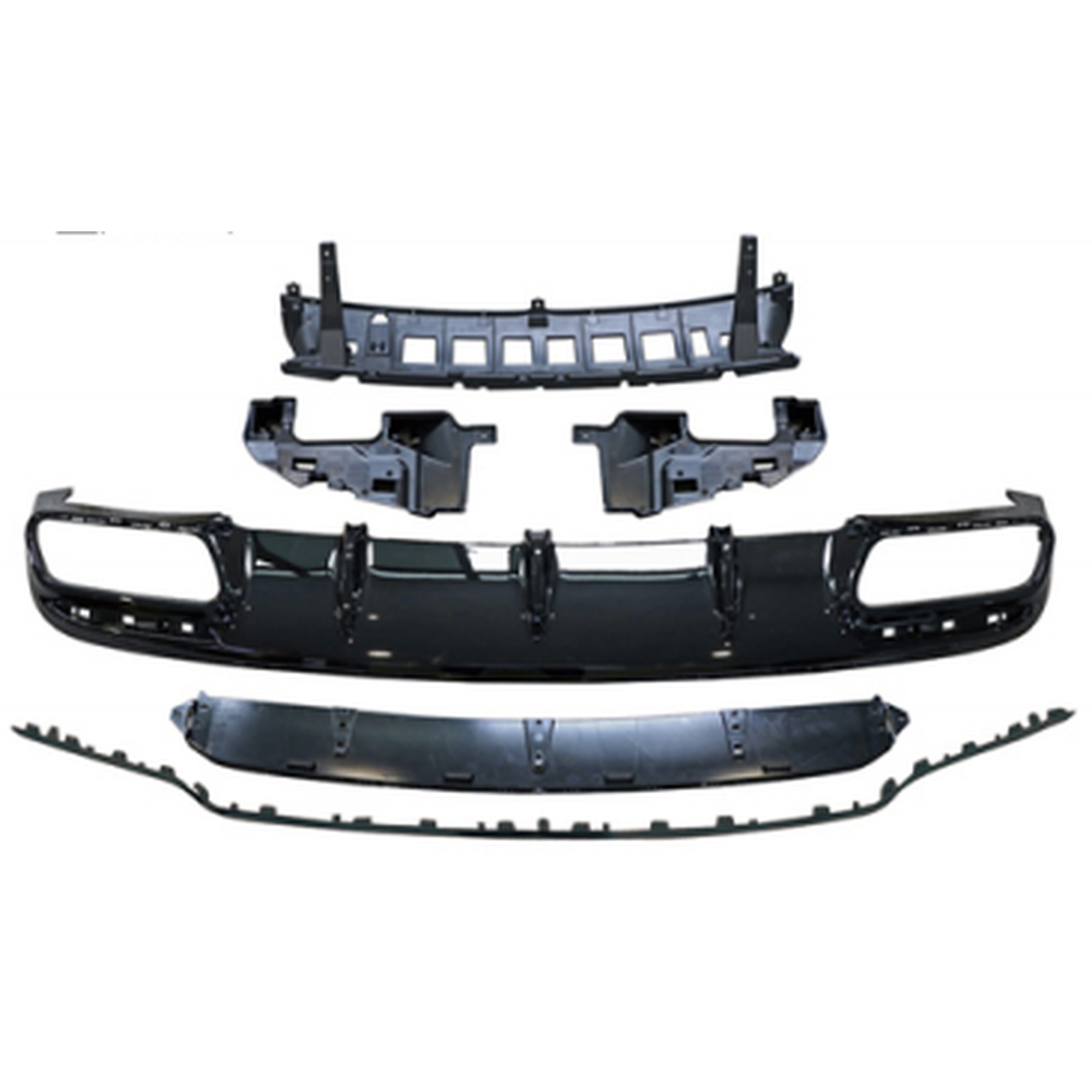 S65 Coupe Rear Diffuser For AMG/Black MTP-C217-004 for BENZ